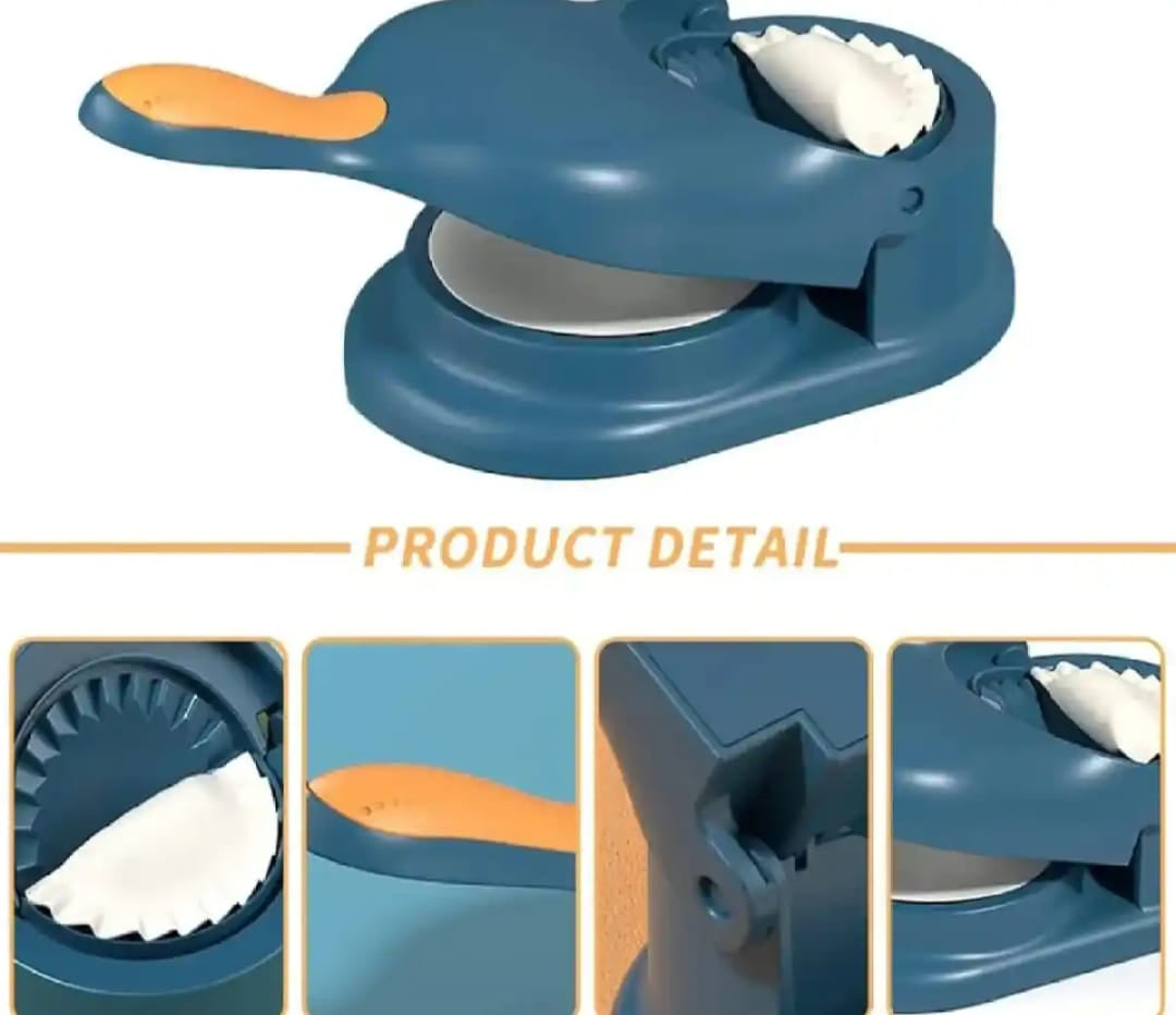 Dumpling Samosa maker, 2-in-1 Manual Dumpling Maker Mould, Manual Press, Kitchen Dumpling Making Tool 11 Mango