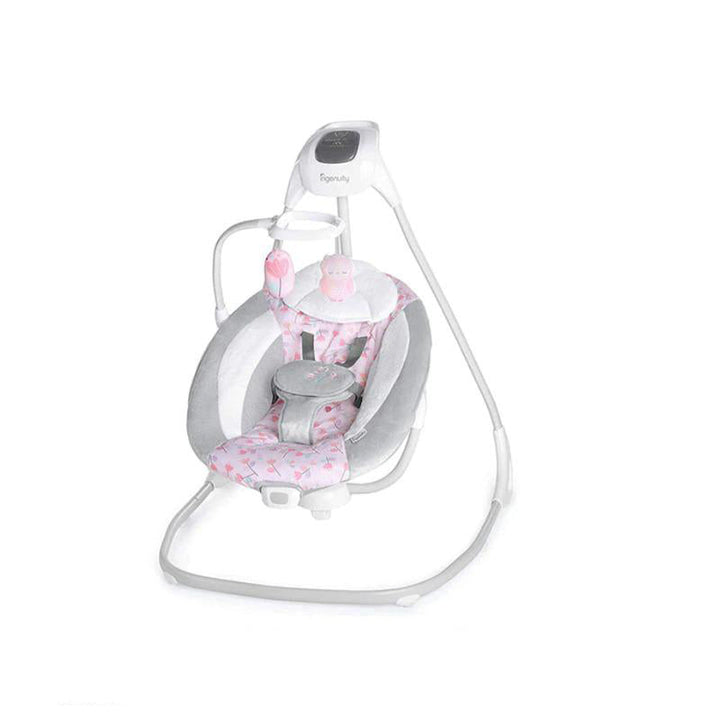 Ingenuity Baby Electric Swig & Rocker Grey & Pink 11 Mango