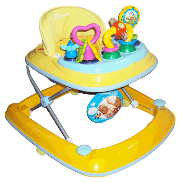 Baby Walker 2 in 1 Baby Foldable Walker W-719 11 Mango