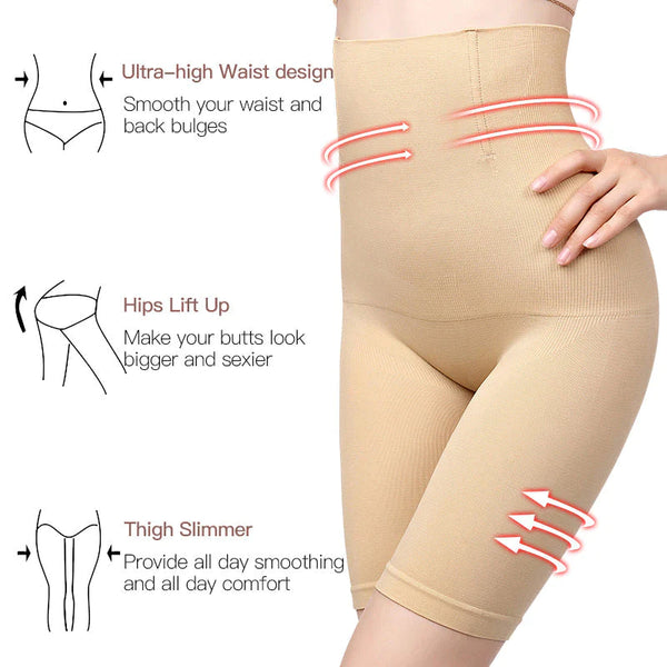 Tummy Control High Waist Slimming Shapewear - For both Men and Women 11 Mango