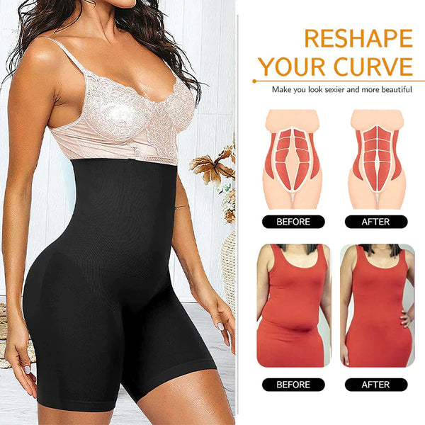 Tummy Control High Waist Slimming Shapewear - For both Men and Women 11 Mango