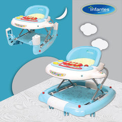 Infantes Baby Walker Grey & Blue 11 Mango