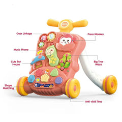 Baby Walker Junior Winfun Kids Walker Trainer Aw-0829 11 Mango