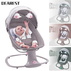 Baby Swings for Infants,Bluetooth Rocking Chair with 3 Positions, 5 Speeds and Remote Control,Deep and Wide Seat 8104 11 Mango