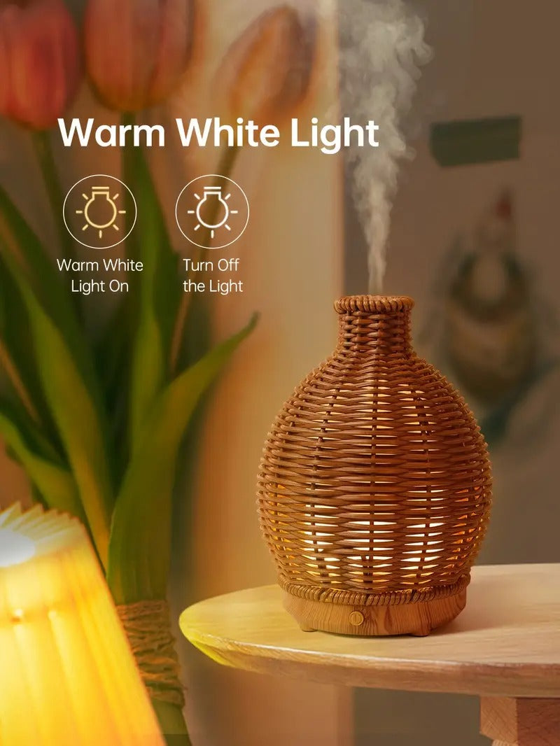 Ultrasonic Aromatherapy Air Humidifier-Beige(SA2405-189)