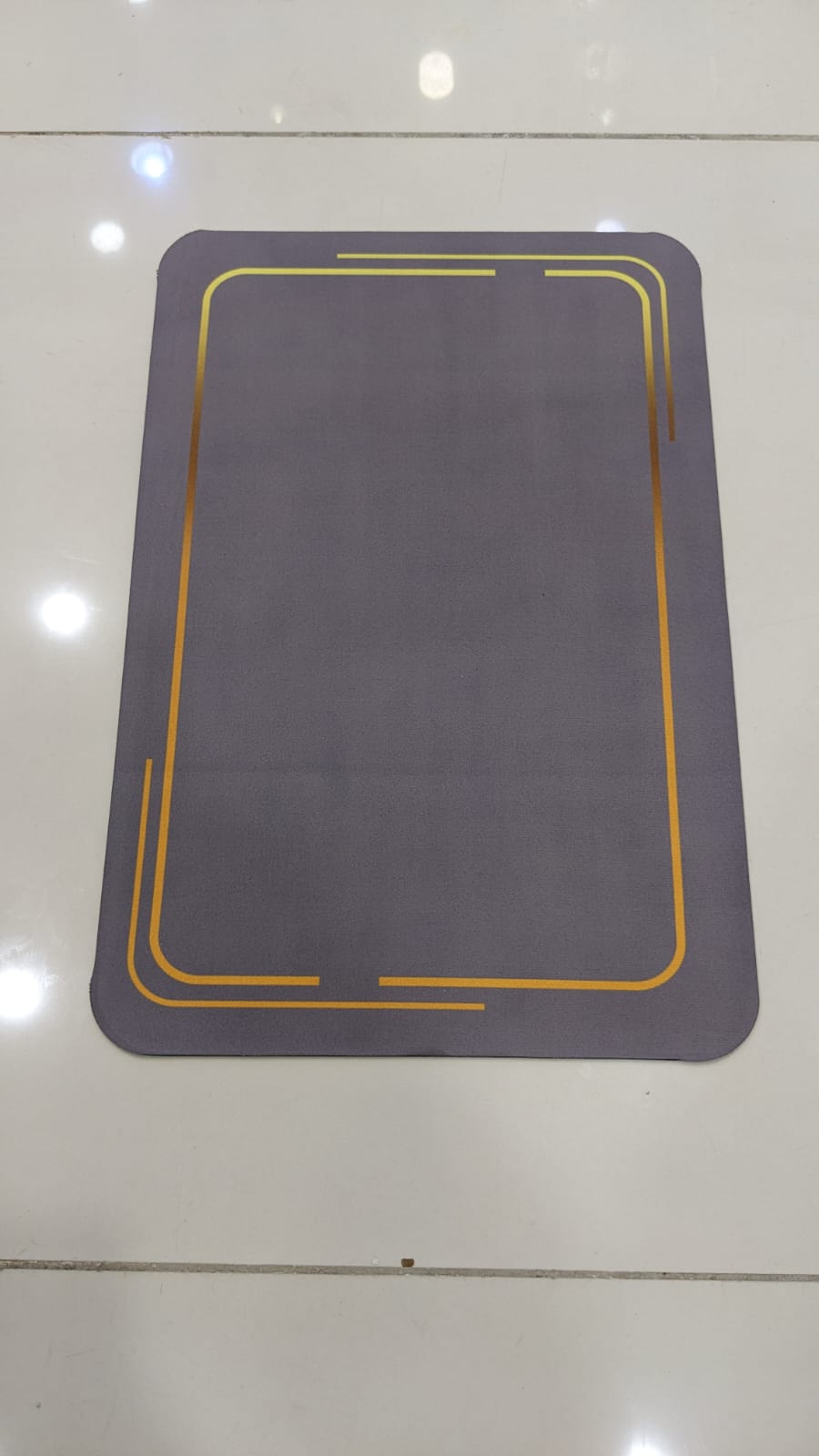 Magical Water Absorbent Anti-Slip Dish Drying/Dining Table Mat 11 Mango