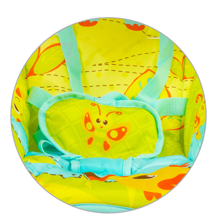 Junior Baby Bouncer Green Elephant 11 Mango